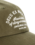 Carica l'immagine nel visualizzatore di Gallery, Harajuku Sign Dad Cap Olive Green - Deus Ex Machina
