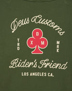 Carica l&#39;immagine nel visualizzatore di Gallery, Basto Zip Hoodie Cypress Green - Deus Ex Machina
