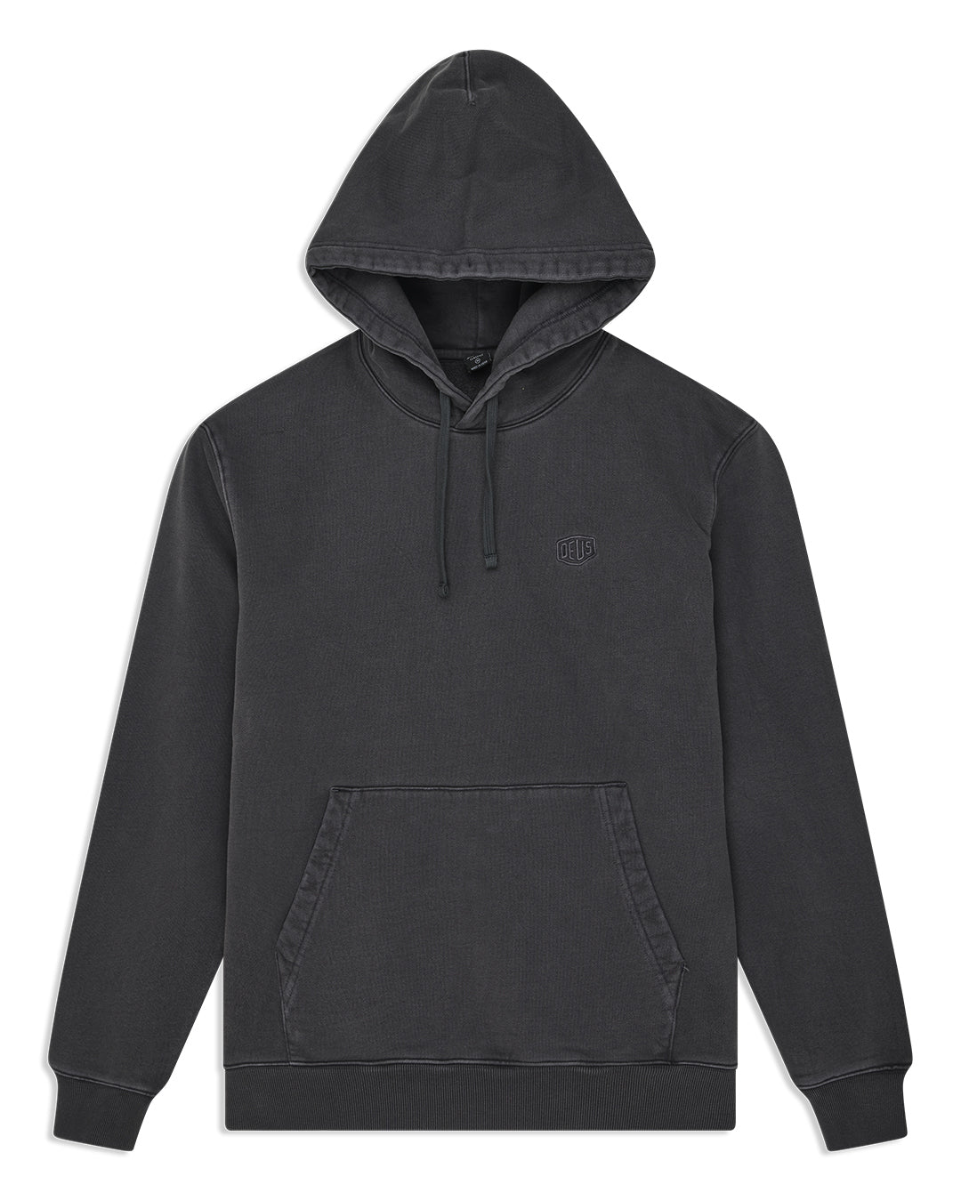 Shield Garment Dyed Hoodie Black - Deus Ex Machina