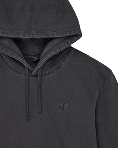 Shield Garment Dyed Hoodie Black - Deus Ex Machina