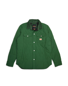 Maxwell Padded Overshirt Hillside Green - Deus Ex Machina