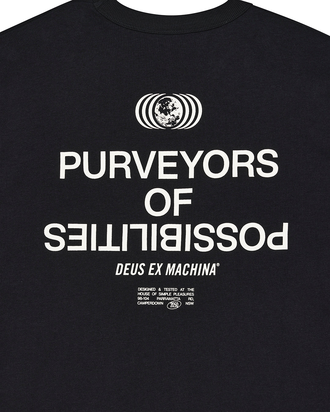 Axis Tee Black - Deus Ex Machina