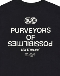 Axis Tee Black - Deus Ex Machina