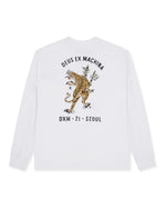 Carica l'immagine nel visualizzatore di Gallery, Roar Ls Tee White - Deus Ex Machina
