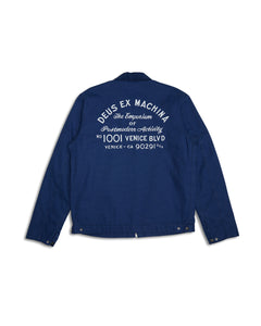 Address Workwear Jacket Mechanic Blue - Deus Ex Machina