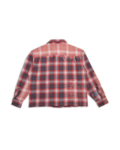 Double Fantasy Shirt Red Check - Deus Ex Machina