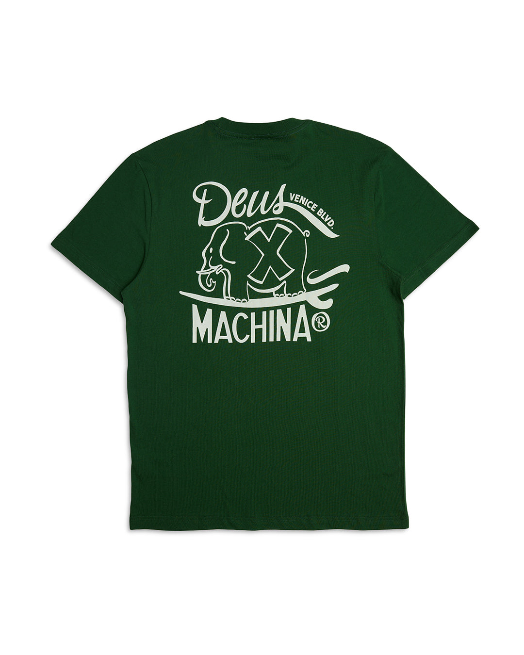 Hefferlump Tee Hillside Green - Deus Ex Machina