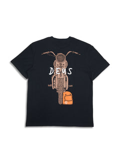 Frontage Tee Black - Deus Ex Machina