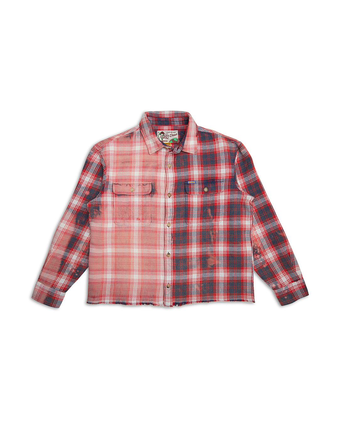 Double Fantasy Shirt Red Check - Deus Ex Machina