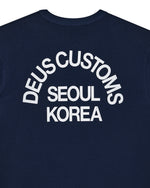 Carica l&#39;immagine nel visualizzatore di Gallery, Beams Tee Navy - Deus Ex Machina (Copia)
