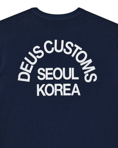 Beams Tee Navy - Deus Ex Machina (Copia)
