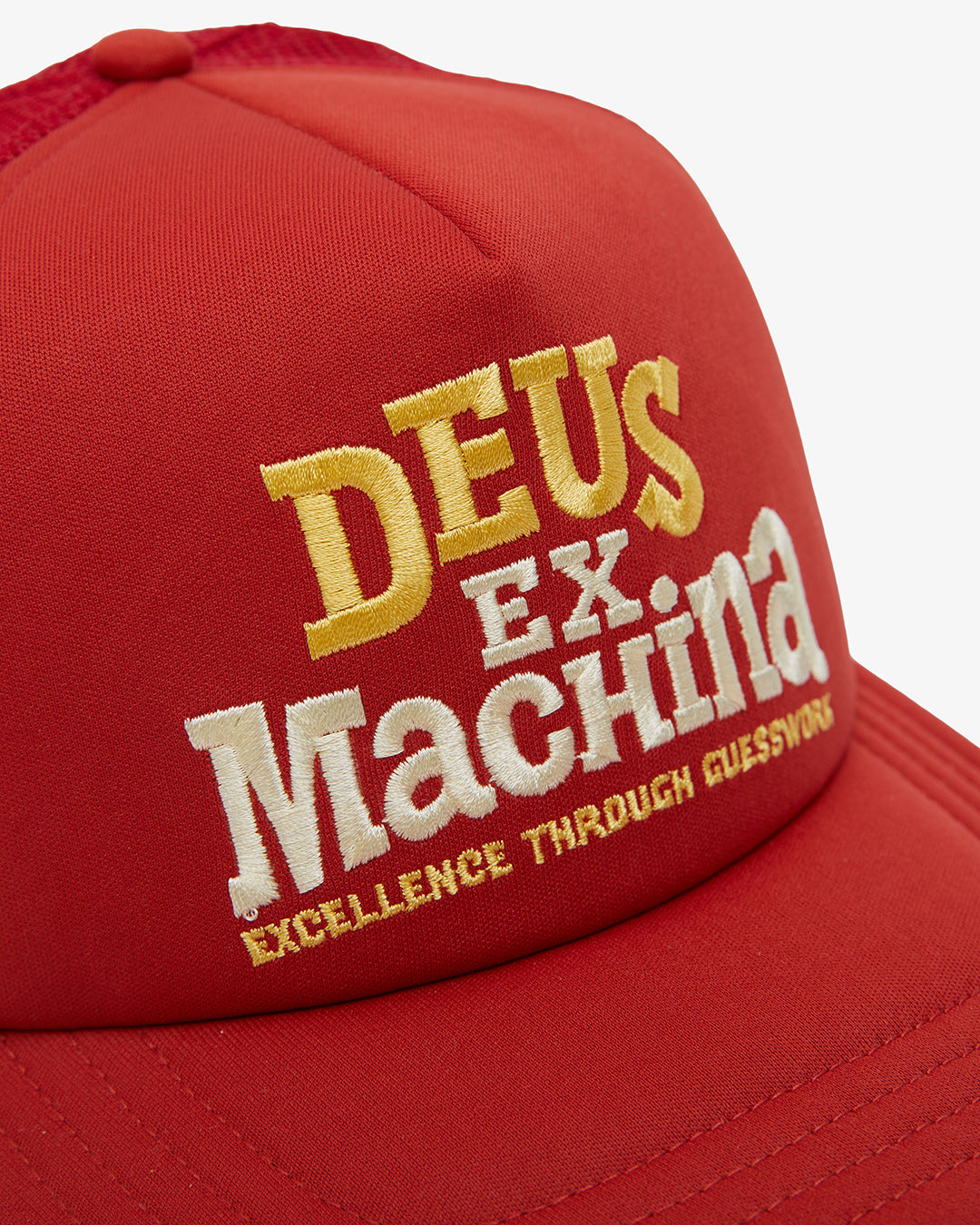 Guesswork Trucker Red - Deus Ex Machina