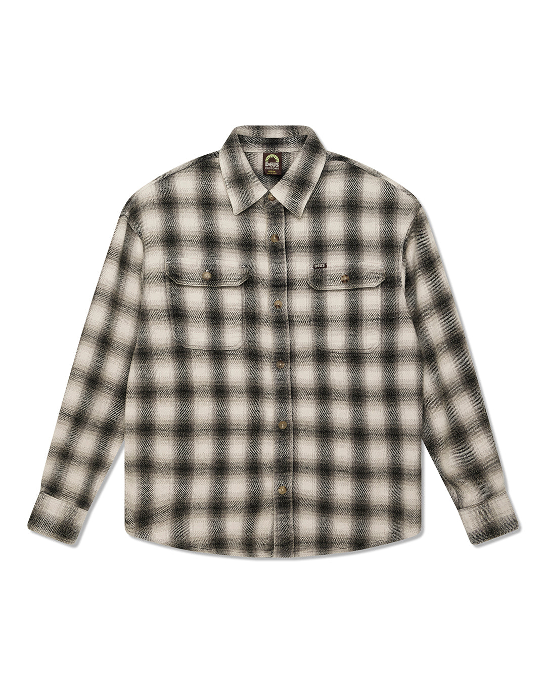 Too Busy To Work Check Shirt - Deus Ex Machina