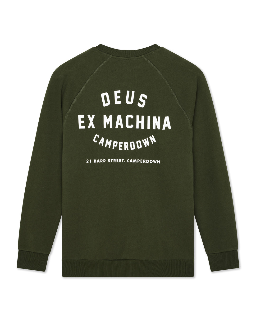 Camperdown Address Crew Cypress Green - Deus Ex Machina