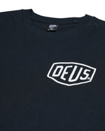 Carica l&#39;immagine nel visualizzatore di Gallery, Frontage Tee Black - Deus Ex Machina
