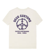 Carica l'immagine nel visualizzatore di Gallery, Fancy Pansy Tee Vintage White - Deus Ex Machina
