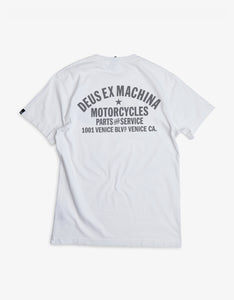 Venice Address Tee White - Deus Ex Machina