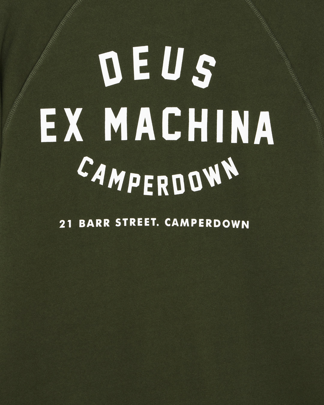 Camperdown Address Crew Cypress Green - Deus Ex Machina