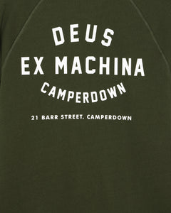 Camperdown Address Crew Cypress Green - Deus Ex Machina