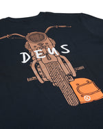 Carica l&#39;immagine nel visualizzatore di Gallery, Frontage Tee Black - Deus Ex Machina
