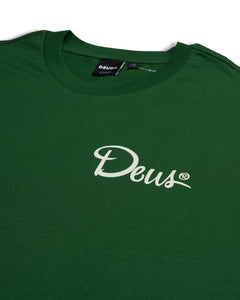 Hefferlump Tee Hillside Green - Deus Ex Machina