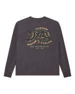 Carica l'immagine nel visualizzatore di Gallery, Danger Noodle Ls Tee Anthracite - Deus Ex Machina
