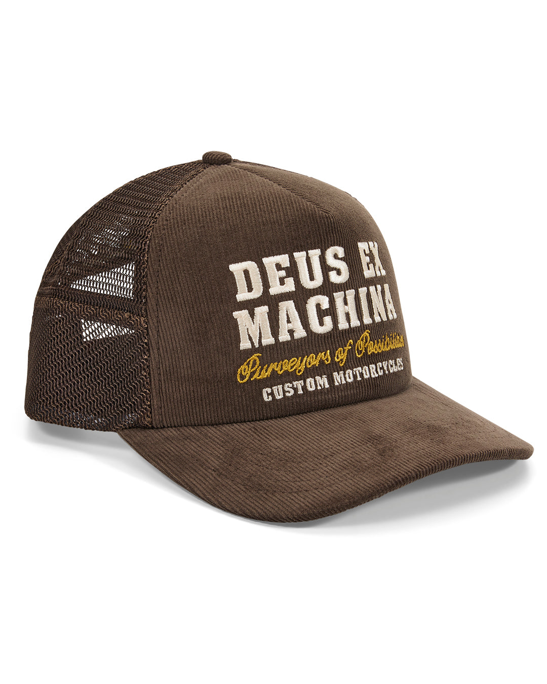 Gumshoe Cord Trucker Brown - Deus Ex Machina