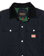 Carica l&#39;immagine nel visualizzatore di Gallery, Maxwell Padded Overshirt Black - Deus Ex Machina
