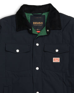 Maxwell Padded Overshirt Black - Deus Ex Machina