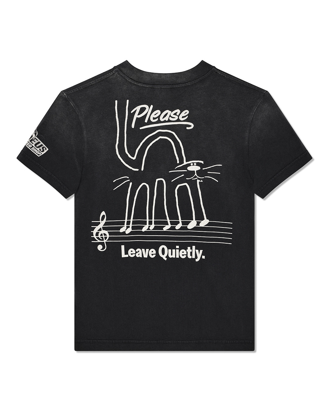 Ostinato Tee Anthracite - Deus Ex Machina