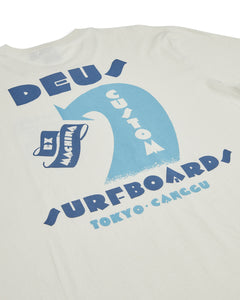 Four Feet Tee Vintage White - Deus Ex Machina