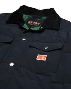 Maxwell Padded Overshirt Black - Deus Ex Machina