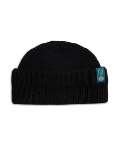 Deck Pill Beanie Black - Deus Ex Machina