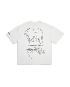 Hauntology Tee Vintage White - Deus Ex Machina