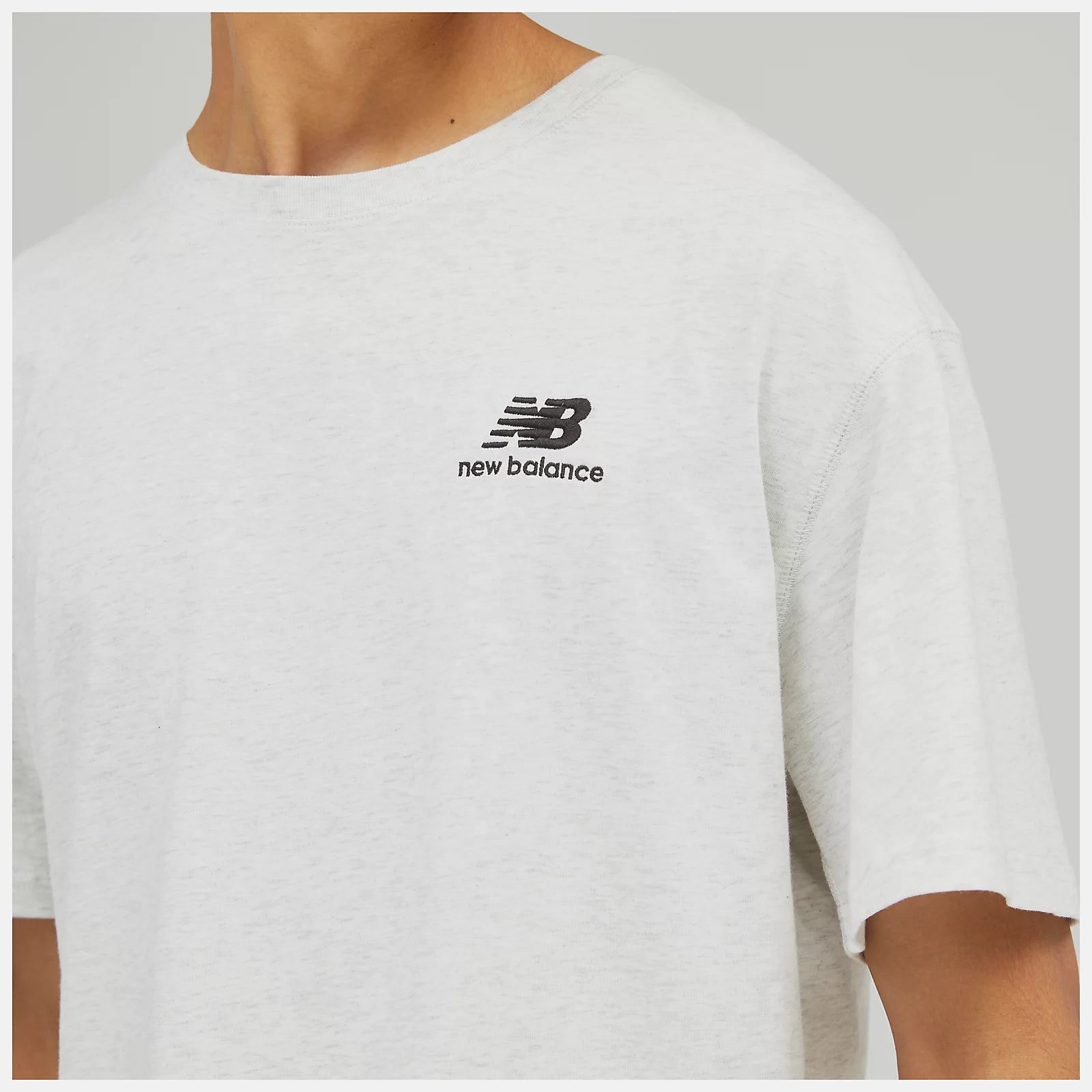 T-Shirt Uni-ssentials Cotton Sea Salt Heater - Unisex