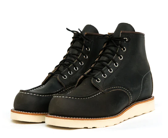 Classic Moc Charcoal Rough and Tough - Red Wing