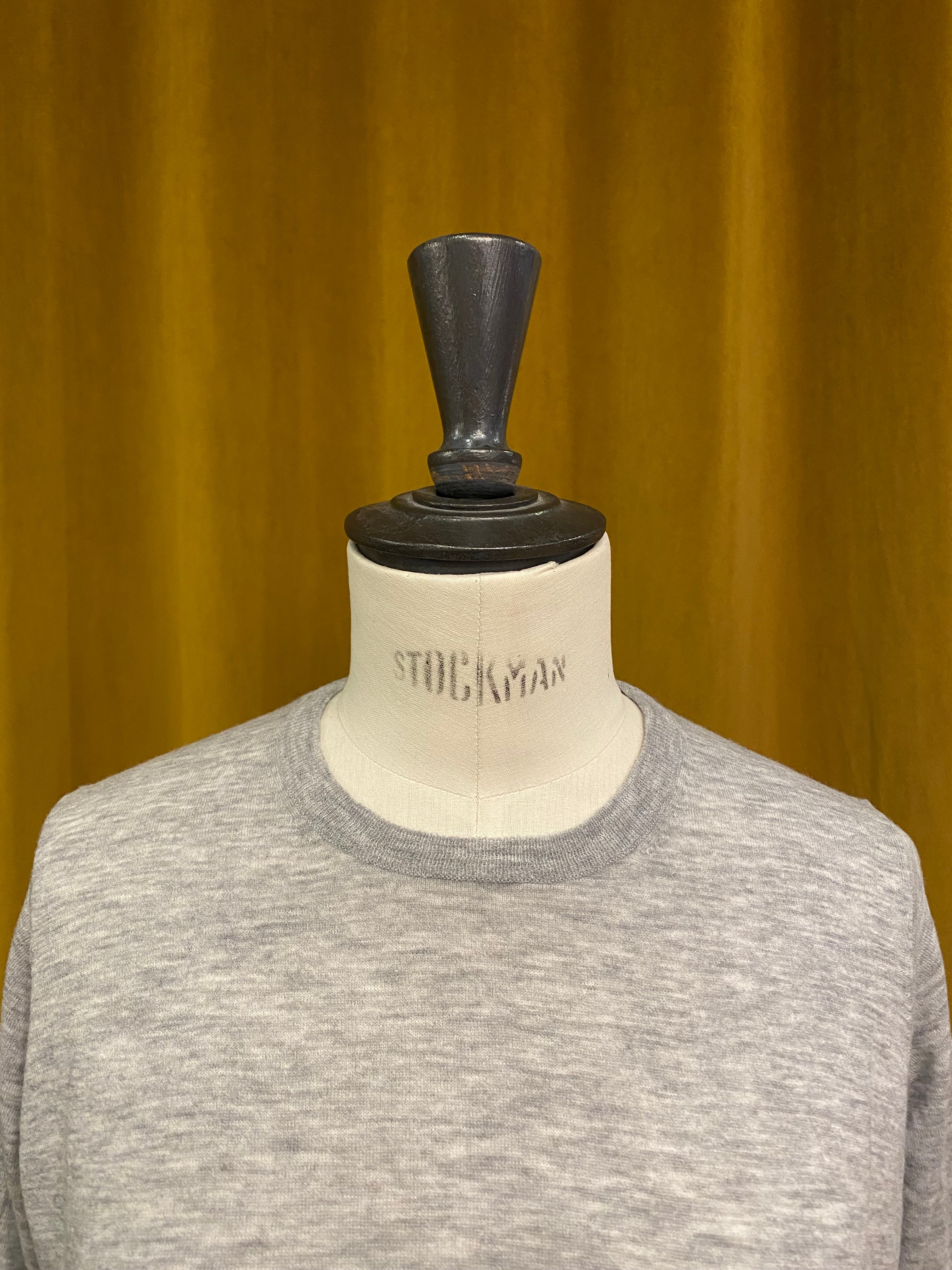 Maglione Girocollo Grigio - C.T.plage