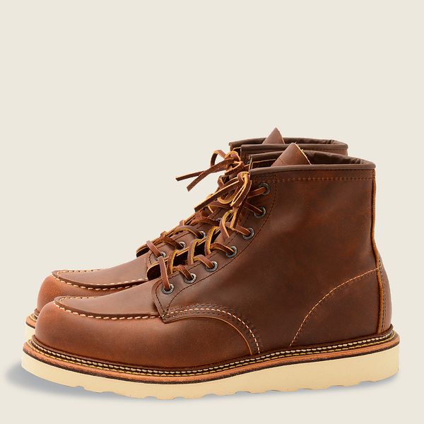 Classic Moc Copper Rough & Touch Leather - Red Wing